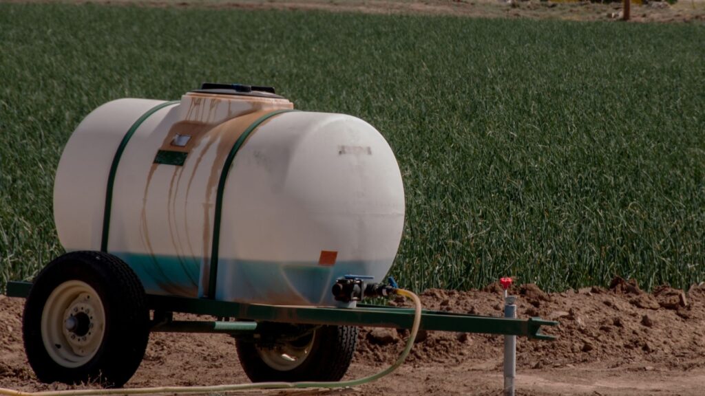 protektor maat applied as containment system for Under mixing tanks and spray rigs