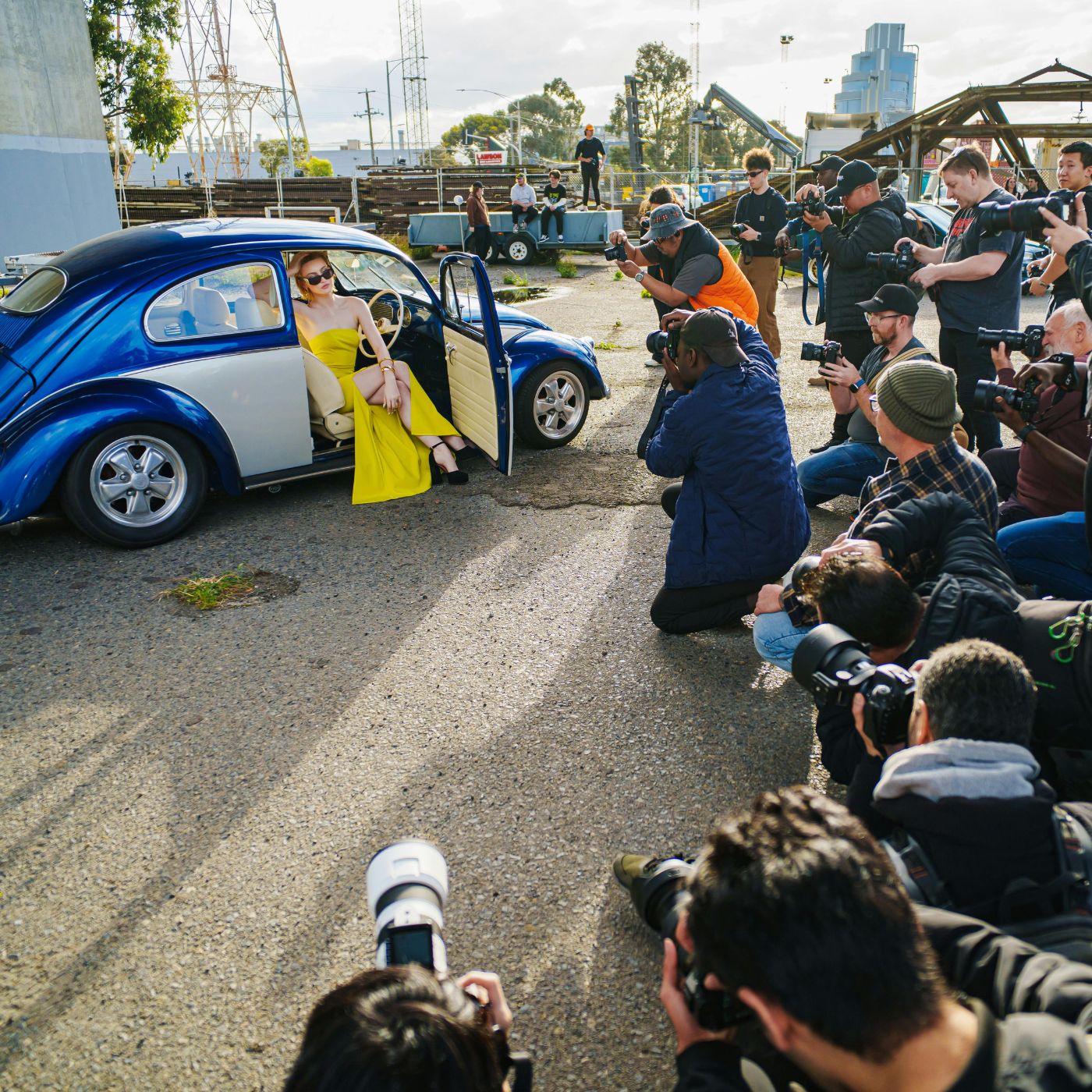 Studio Rentals, Media Shoots & Theme Backdrops: bundle cars into photography/videography services, create lifestyle content or diner setup with classic drive-in staging.