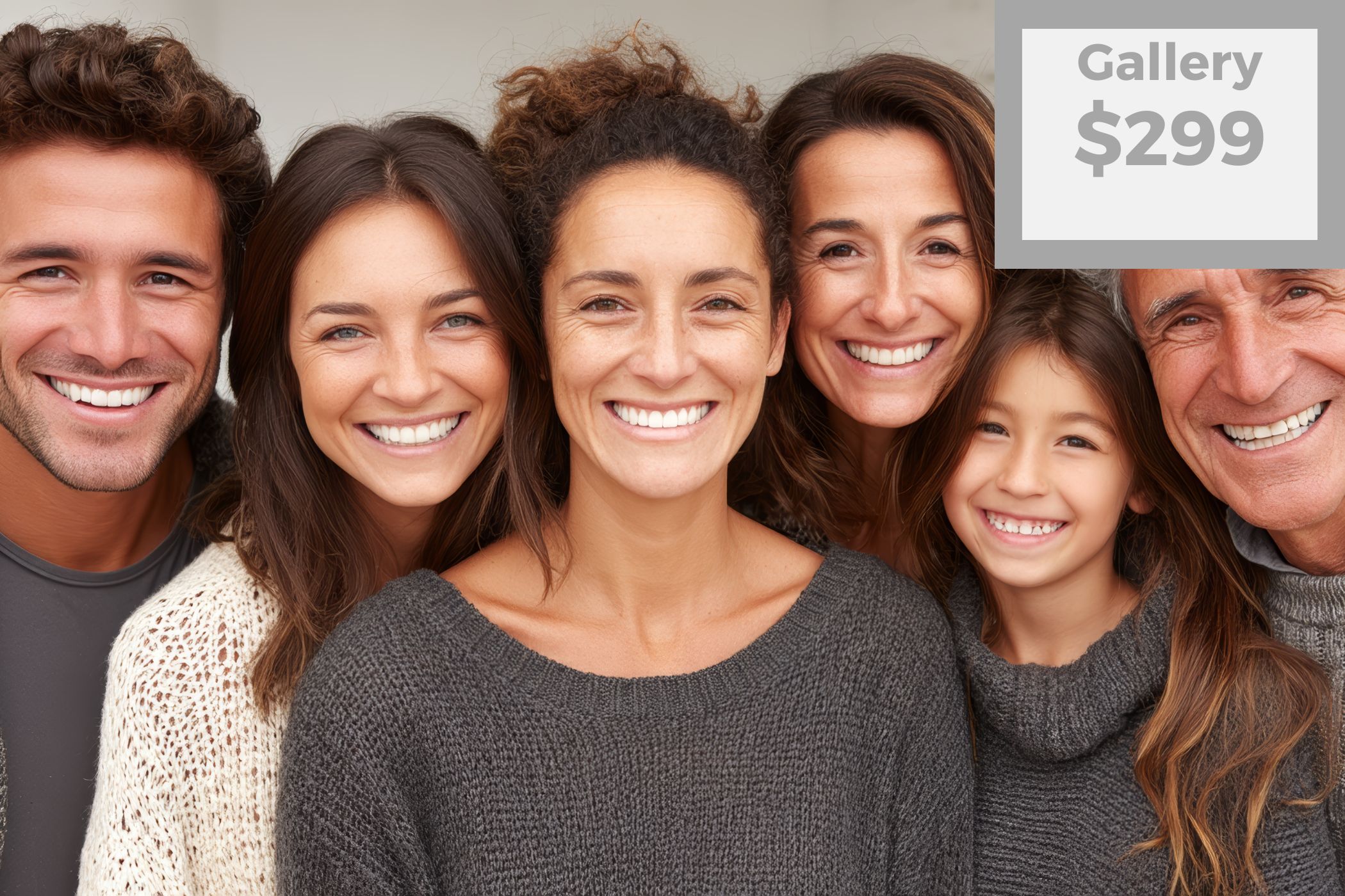 Enjoy a 90-minute studio photoshoot session with 50 beautiful digital images of your choice.
Plus, receive one handcrafted 12