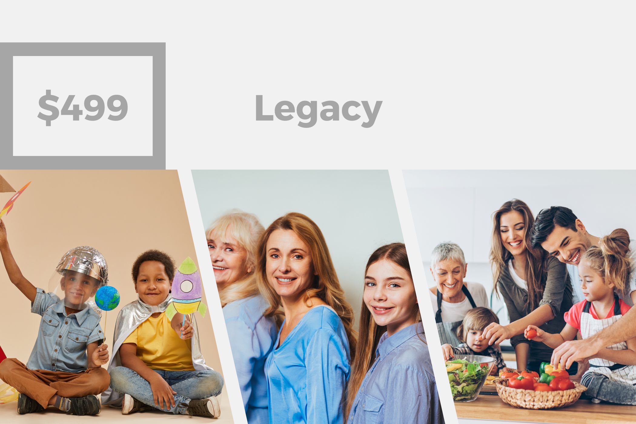 Enjoy a 90-minute studio photoshoot session with 100 beautiful digital images of your choice.
Plus, receive one handcrafted 12